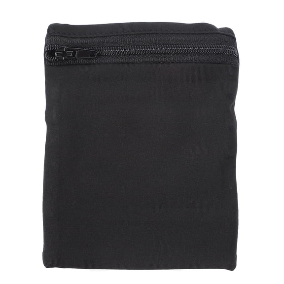 OATIPHO Armband Phone Holder Bag Wrist Pocket Pouch Black Polyester Storage 1Pack