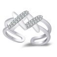 thumbnail image 2 of Guardurnaity Anillo abierto ajustable estético Vintage lindo novia mano fiesta moda joyería boda Club madre regalo accesorios de disfraz Ropa, zapatos y accesorios Miscelánea Silber Guardurnaity AP010849-02, 2 of 6