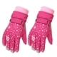 thumbnail image 5 of Qarigey 1 par de guantes para esquiar en la nieve para niños, guantes a prueba de viento, mitones de calentamiento ajustables, equipo deportivo para guantes y mitones Rojo Qarigey AP013201-01, 5 of 6