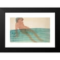 thumbnail image 2 of Auguste Rodin 14x11 Black Modern Framed Museum Art Print Titled - Bathing Woman (1900 - 1902), 2 of 5