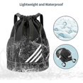 thumbnail image 3 of 2023 New Design Sports Backpacks Waterproof Drawstring Backpack Sports Gym Bag With Shoe Compartment And Water Bottle Holder 26-27s, 3 of 4