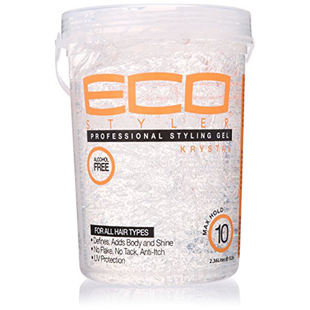 Fabellis: natural hair Eco Style Professional Styling Gel, Clear, 80 oz, 3 Pack - Walmart.com