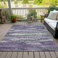 thumbnail image 6 of Addison Rugs Chantille Indoor/Outdoor Transitional Geometric, Abstract Purple Washable Rectangle Rug, 2'6" x 3'10", 6 of 6