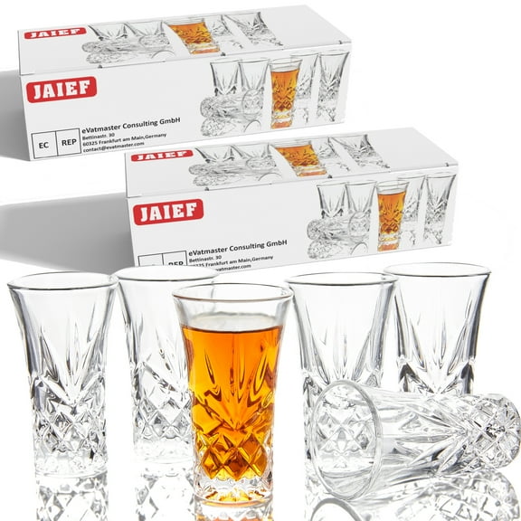 Shot Glasses Set of 12 Tequila Glasses Heavy Base Shot Glass Cordial Glasses 2 OZ