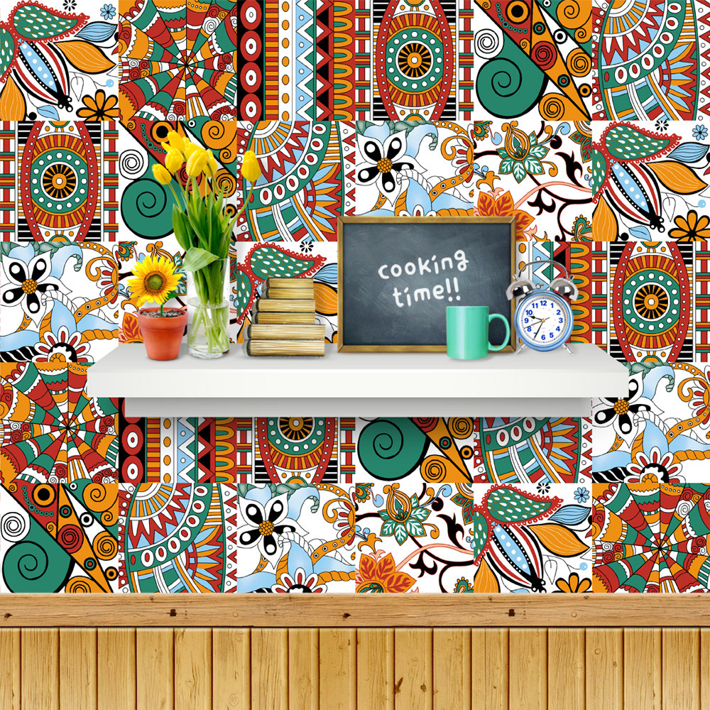 1 Roll Self Adhesive Tile Art Wall Decal Sticker DIY Wall Brick Pattern