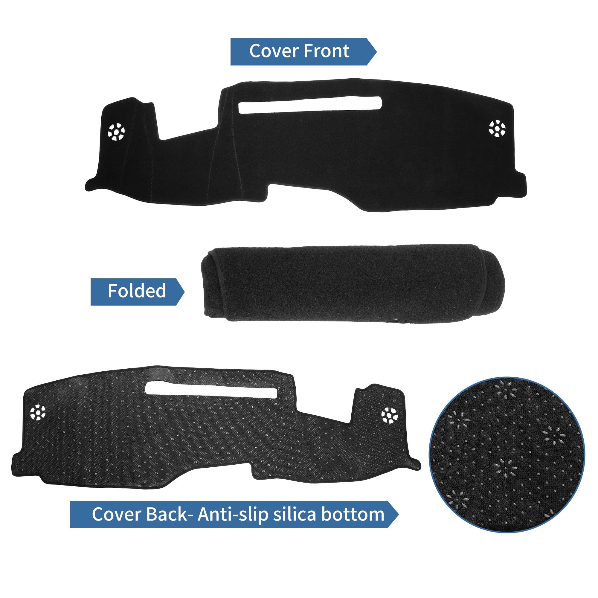 Unique Bargains Dash Cover for Chevy Silverado Dashboard Mat