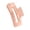 Candy powder, variant on Stylish Hair Claw Clip With Striped Candy Color Design Oversized Barrettes For Fine Updos Hair Daily Use Strong Grip