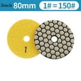 thumbnail image 1 of MYG 1pc 3Inch Diamond Dry Polishing Pad For Granite Marble Grinding Sanding Disc, 1 of 8