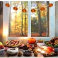 thumbnail image 6 of Dalrosia Wooden Pumpkin Garland Fall Decorations for Home-Thanksgiving Farmhouse Pumpkins Wood Bead Garland Banner for Fireplace Mantel Walls, 6 of 6