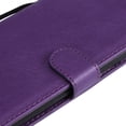 thumbnail image 5 of Allytechgroup Wallet Case for Samsung Galaxy S24 Ultra 6.8", Luxury PU Leather Flip Folio Anti-Scrach Bumper Shockproof Cards Holder Protective Phone Case for Girls Women Men, Purple, 5 of 5