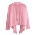 thumbnail image 3 of Pounoo Cardigan for Women Lightweight Open Front Solid Color Cardigan Casual Long Sleeve Bolero Shrug Cardigans Fall Outfits Fashion Clothes Gift, 3 of 9