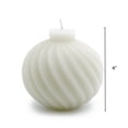 thumbnail image 2 of My Texas House Christmas Tree Ornament Candles, 4", Unscented, White, 3 Count, 2 of 6