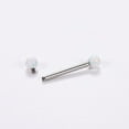 thumbnail image 3 of Glaciersei Nipple Ring Internally Threaded Nipple Barbell 14G Nipple Piercing Jewelry G23 Titanium, 3 of 5