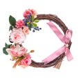 thumbnail image 3 of Guirnalda de flores artificiales Simulación Decoración floral Puerta Colgante Guirnalda de flores Ornamento de la oficina en casa, Rosa Jumpingount HA8173-02B, 3 of 6