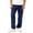 Navy, variant on FDGIU Men's Elastic Waist with Drawstring Jogger Sweatpants - Comfy Pockets Pants for Casual Wear & Workout
