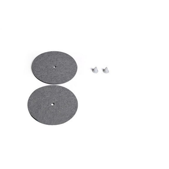 TVP Vacuum Cleaner 8'' Felt Pads # 45-0280-3