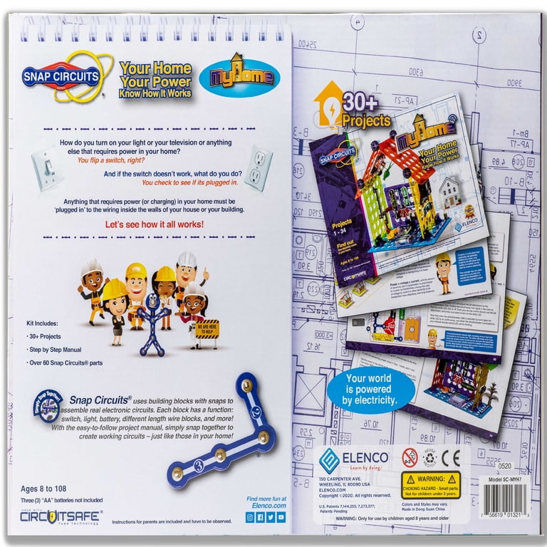 Snap Circuits¬Æ My Home | Electronic Home Science Kit | STEM Toy