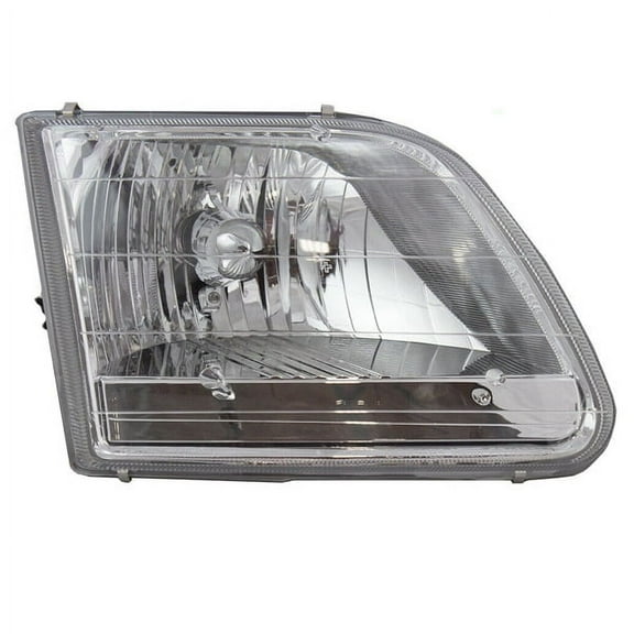 For 01-04 F150 Pickup Halogen Headlight Headlamp Head Light w/Bulb Right Side