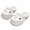 white, variant on Unisex Big Mouth Shark Clog Slippers, Closed Toe EVA Indoor Outdoor Sandals