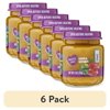 (6 pack) Parent's Choice GMO-Free 2nd Foods, Apple & Spinach, 1 Jar