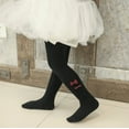 thumbnail image 6 of 2 PACK Baby Little Girls Breathable Tights Semi- Thermal Leggings, 6 of 7