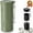 Green, variant on Portable Sunflower Seed Spit Cup with Shell Storage, 3D Printed Compartment Snack Container for Pistachios & Seeds, Mess-Free Snacking for Car, Travel, Baseball Games (White)
