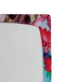 thumbnail image 2 of Ambesonne Colorful Fitted Sheet, Peacock Feather Animal, Full Size, Green Blue Red, 2 of 2