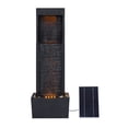 thumbnail image 1 of Teamson Home Athena Modern Outdoor Solar Water Fountain with LED Lights, 1 of 5