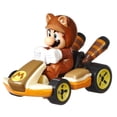 thumbnail image 2 of Vehículo de Juguete Hot Wheels Mario Kart Tanooki Mario Standard Kart, 2 of 3