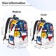 thumbnail image 2 of Easygdp The Map Of United States Mochila de Lona Resistente para Laptop, Compatible con Laptops de 15 a 17 pulgadas, Ideal para Escuela, Trabajo y Viajes-Small, 2 of 5