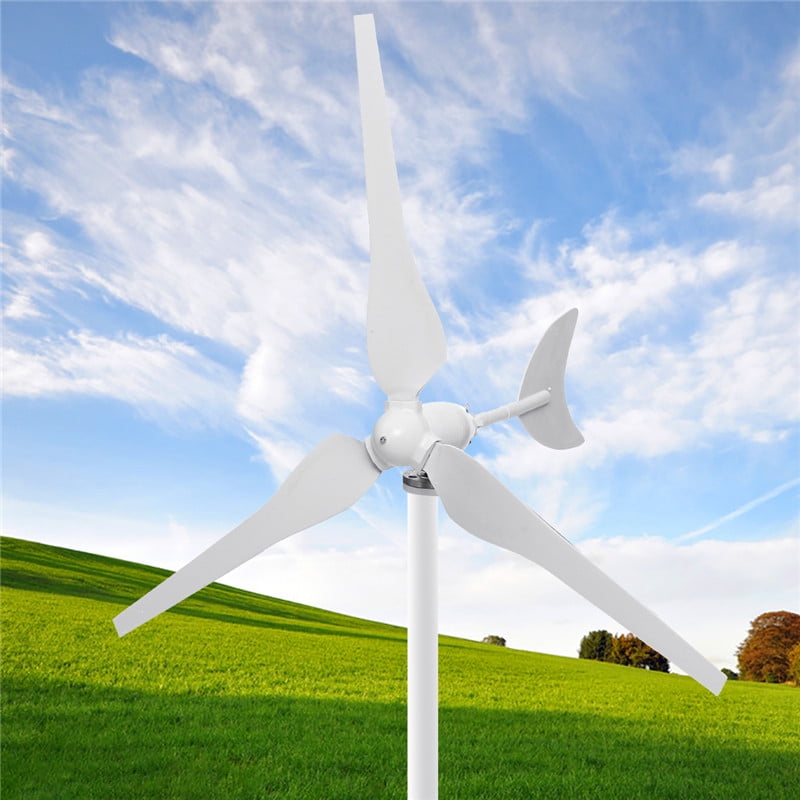 400Watt 12Volt MarsRock Small Wind Turbine Generator AC 12Volt or 24Volt,400W Economy Windmill for Wind Solar Hybrid System 2m/s Start Wind Speed 3 Blades
