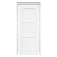 thumbnail image 4 of Shaker 3 Panel Solid Core White Interior Door Slab, 4 of 5