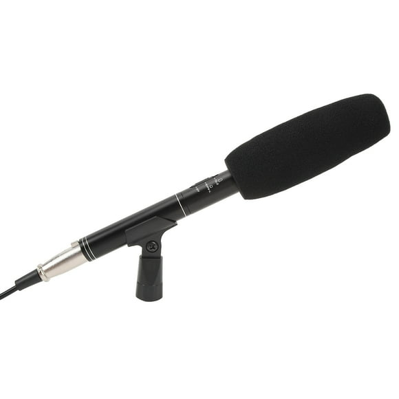 Microphone XLR Shotgun Condenser Microphone Professional Cardioid Mini Shotgun Condenser Mic Television News Reporter Interview Microphone For DSLR Camera
