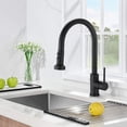 thumbnail image 6 of Kitchen Bar Faucets Deck Mounted Matte Black 1 or 3 Holes Manual Control, 6 of 6