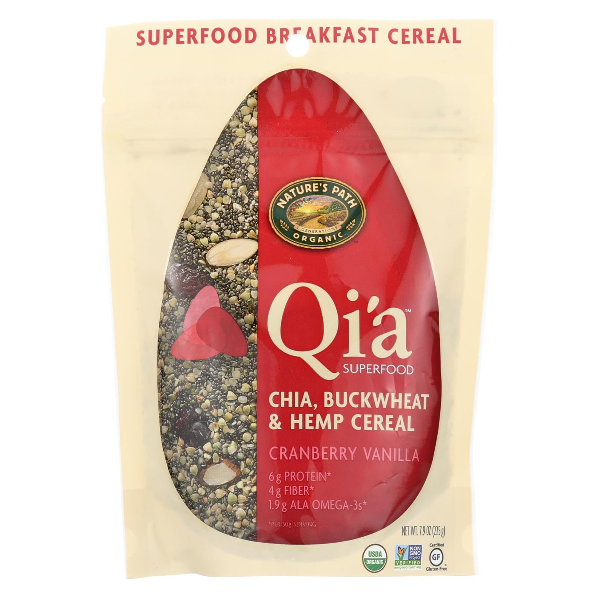 Nature’S Path Qi’A Superfood Chia, 7.9 Oz - Walmart.com