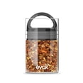 thumbnail image 4 of Prepara Evak Compact Mini Vacuum Seal Food Storage Container, Black Gloss Handle (Set of 3), 4 of 6