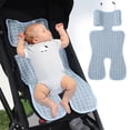 thumbnail image 2 of Cool Sensation Portable Infant Stroller Seat Cushion Built-in Temperature Regulating Liner Baby Accessory, 2 of 9