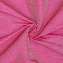 Fabric Mart Direct Light Fuchsia Pink Fabric by the Yard, 44 inches or 111 cm Width Pink Silk Fabric, 5 Yards Art Silk Fabric, Upholstery Fabric, Fabric For Curtains, Fabric For Pillows