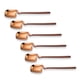 thumbnail image 2 of Cucharas de café Methold Acero inoxidable 6 paquetes Rose Gold HA059627-03, 2 of 7