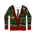 thumbnail image 4 of Ugly Christmas Cardigan Costume, 4 of 7