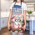 thumbnail image 4 of My Dog Is My Valentine Cute Shih Tzu in Gift Box Apron Lion Dog Lover Gifts for Cooking Grilling Baking Painting Gardening - 3006, 4 of 5