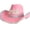 Pink, variant on Elegant Bridal Western Cap with Sequined Trim Sparkling Wide Brims Hat for Various Occasion Bachelorette Party Photo Pro