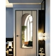 thumbnail image 5 of 48"x14" Mirror Full Length Door Hanging, Door Hanging Mirror or Bedroom Living Room Closet, Black, 5 of 13