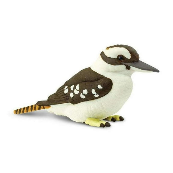 Safari Ltd. Kookaburra Figurine - Realistic 3" Bird Figure - Educational Toy for Boys, Girls, & Kids Ages 3 