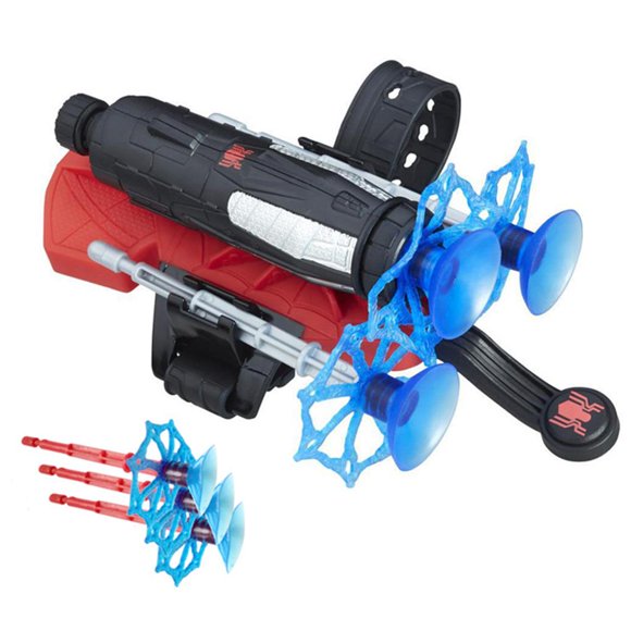 Wweixi Cool Wrist Launcher Gauntlet with 3 Projectiles Soft Gloves Toy