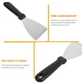 thumbnail image 2 of SHISUYAN 2 Pcs Grattoir de Gril Robuste Multi-Raclette Outil de Cuisine pour et Cuisson (Noir+argent), 2 of 7