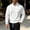 White, variant on Men’s Lightweight Breathable Windbreaker Short Golf Bomber Jacket UPF50+ Windproof Outdoor Track Running Coat Gray