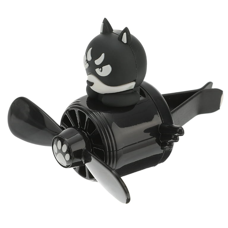 Cartoon Automotive Air Outlet Fan Dog Pilot Car Scent Diffuser for