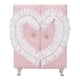 thumbnail image 1 of Armario para casa de muñecas, accesorio para muebles, pelusa rosa, diamantes de imitación, bonito mini armario, joyero para niñas., 1 of 14