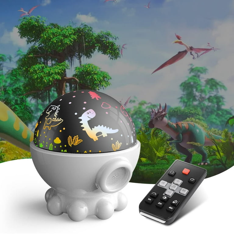 Dinosaur Toys for Kids 3 5 Octopus Night Light Projector for boys 4 in 1 Star Moon Projection for Girls 9 Lullaby Songs Toddler Toys Adjustable